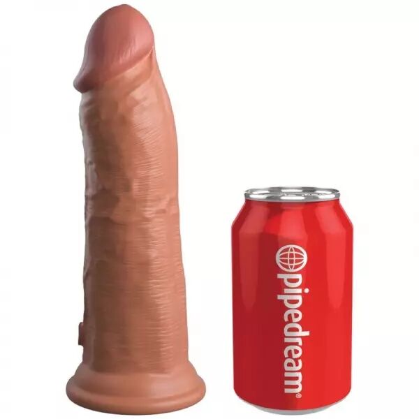 KING COCK - ELITE GODE R�ALISTE EN SILICONE 20.3 CM CARAMEL