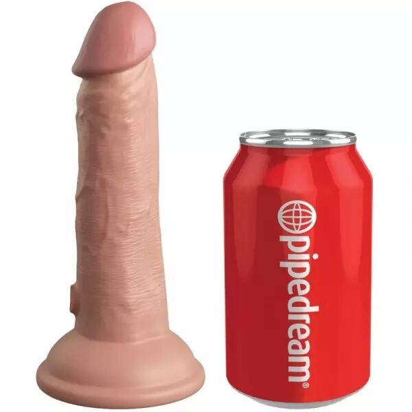 KING COCK - ELITE GODE R�ALISTE VIBRANT & SILICONE 15.2 CM