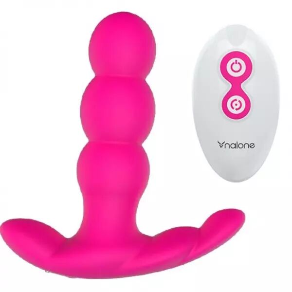 NALONE - VIBRATEUR ANAL PEARL T�L�COMMANDE NOIR