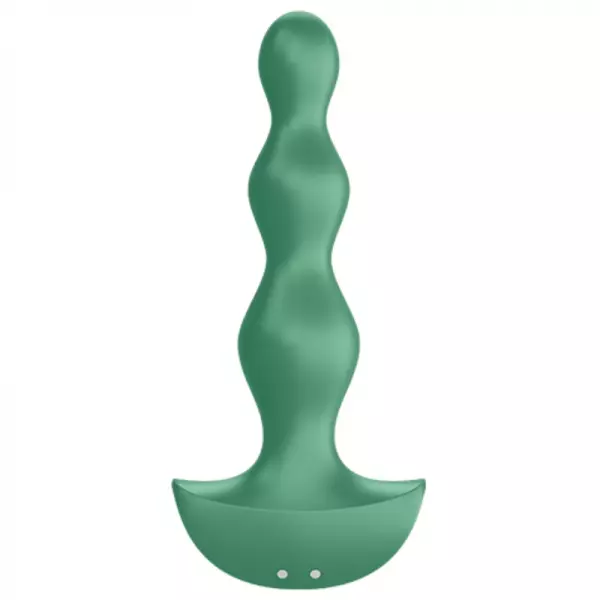 SATISFYER - VIBRATEUR LOLLI PLUG 2 PLUG VERT