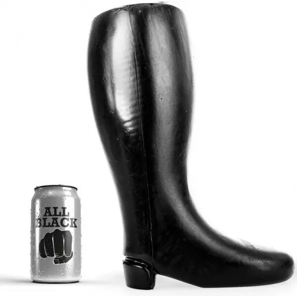 ALL BLACK - BOTTE DE FISTING SOUPLE G�ANTE 31 CM