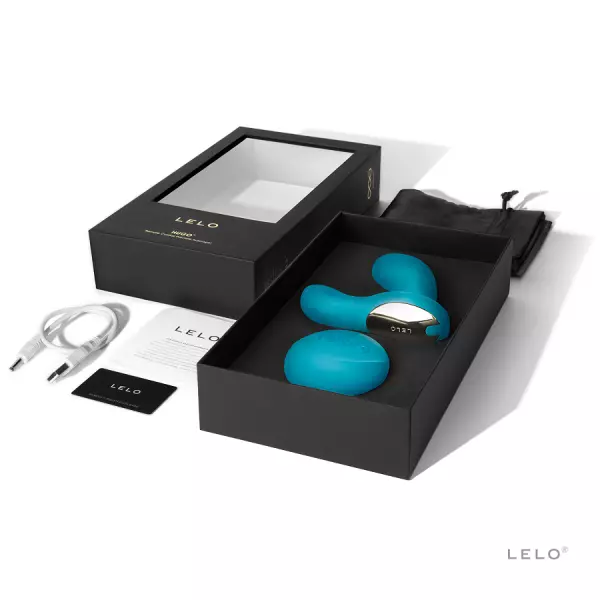 LELO - MASSEUR PROSTATIQUE HUGO BLEU OC�AN