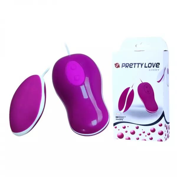 PRETTY LOVE - FLIRTATION OEUF VIBRANT AVEC T�L�COMMANDE AVERY