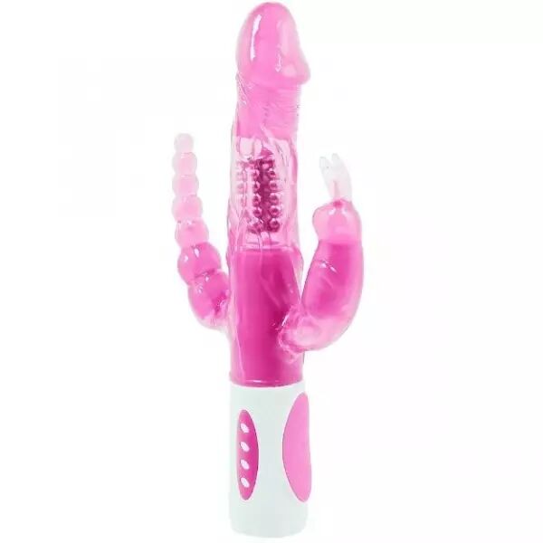 BAILE - PRETTY BUNNY TRIPLE VIBRATEUR ROTATEUR