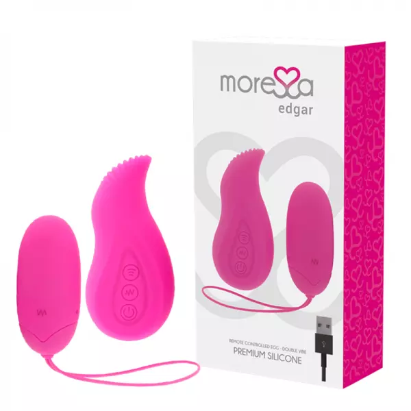 MORESSA - T�L�COMMANDE EN SILICONE EDGAR PREMIUM