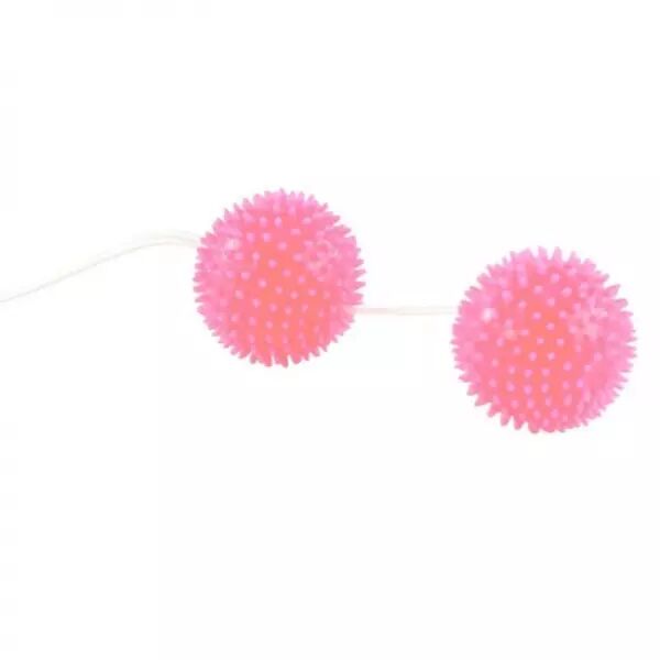 BAILE - BALLES TEXTUR�ES ROSE PROFONDEMENT PLAISIR 3.6 CM