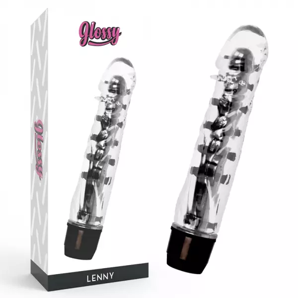 GLOSSY - VIBRATEUR LENNY NOIR