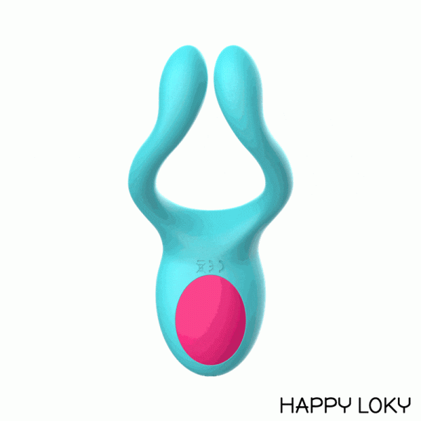 HAPPY LOKY - T�L�COMMANDE MULTI VIBRATOR FUNNY FROG