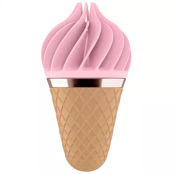 SATISFYER - SPINNATOR SWEET TREAT BRUN & ROSE