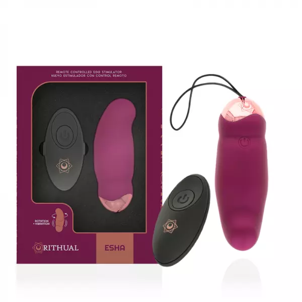 RITHUAL - ESHA EGG SYST�ME DE T�L�COMMANDE ROTATION + VIBRATION