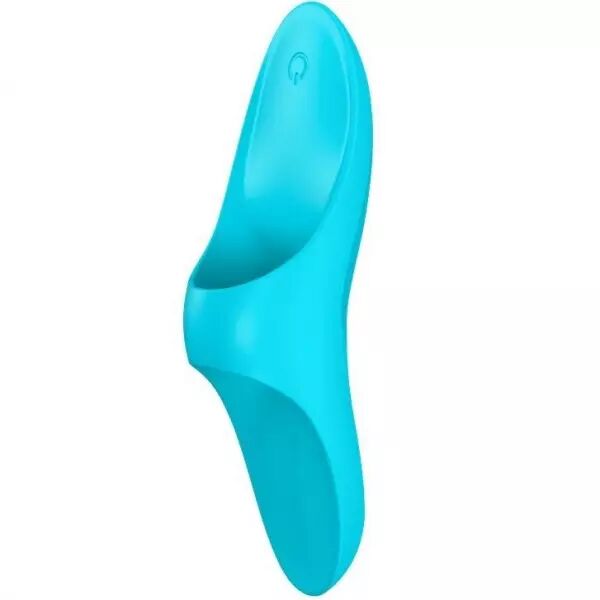 SATISFYER - VIBRATEUR  DOIGTS TEASER LUMI�RE BLEUE