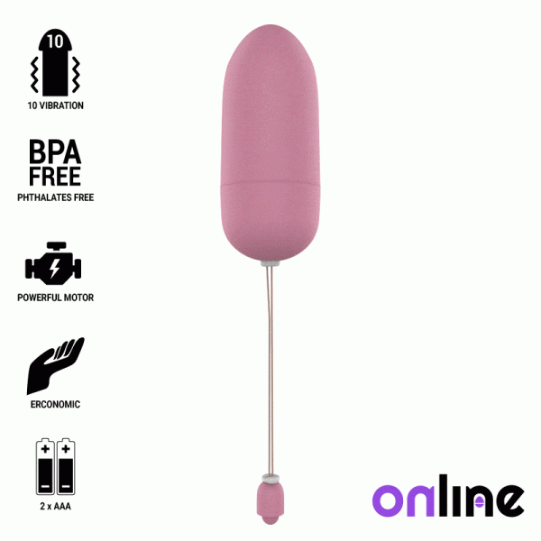 ONLINE - OEUF VIBRANT ROSE IMPERM�ABLE