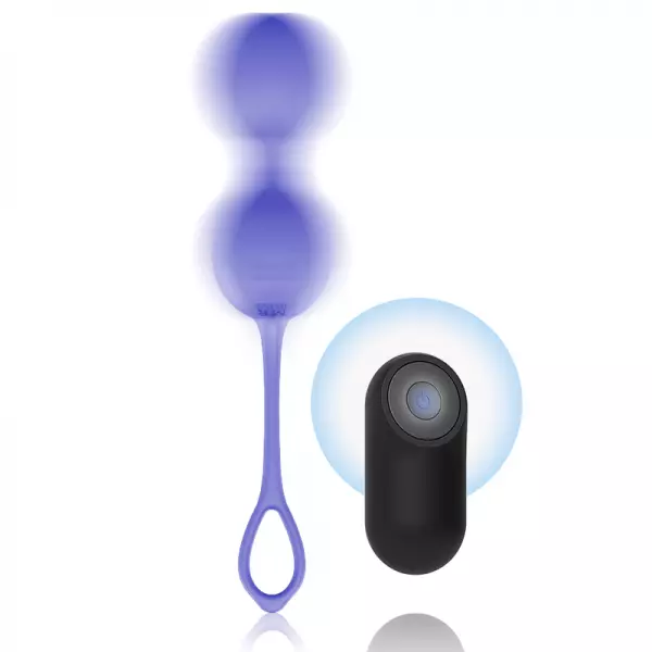 MR BOSS - DUMAS PERLES DE KEGEL VIBRANTES T�L�COMMANDE
