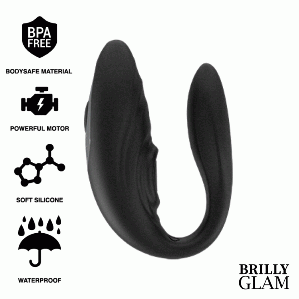 BRILLY GLAM- COUPLE T�L�COMMANDE � IMPULSIONS ET VIBRANTES