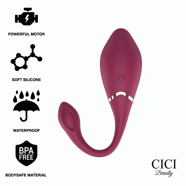 CICI BEAUTY - PREMIUM SILICONE EGG VIBRATEUR T�L�COMMANDE