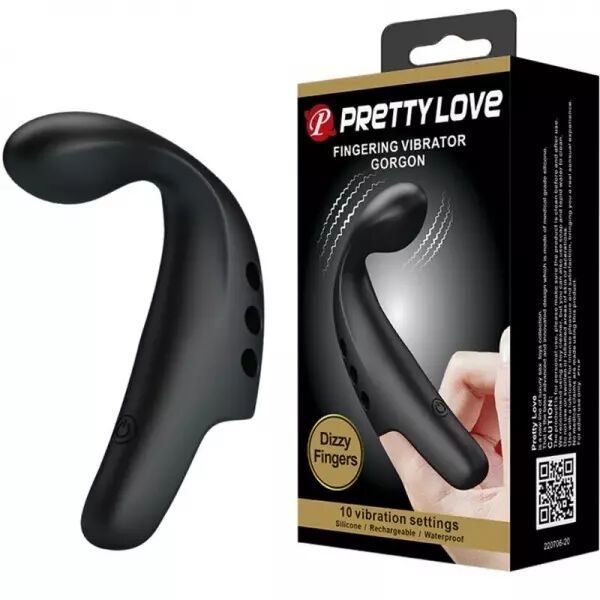 PRETTY LOVE - D�S VIBRATEUR BLACK GORGON
