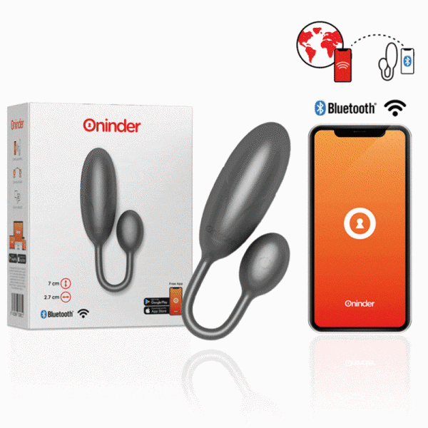 ONINDER - �UF VIBRANT DENVER NOIR 7 X 2,7 CM APPLICATION GRATUITE