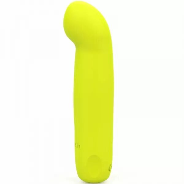 B SWISH - VIBRATEUR EN SILICONE RECHARGEABLE BCUTE CURVE INFINITE CLASSIC JAUNE