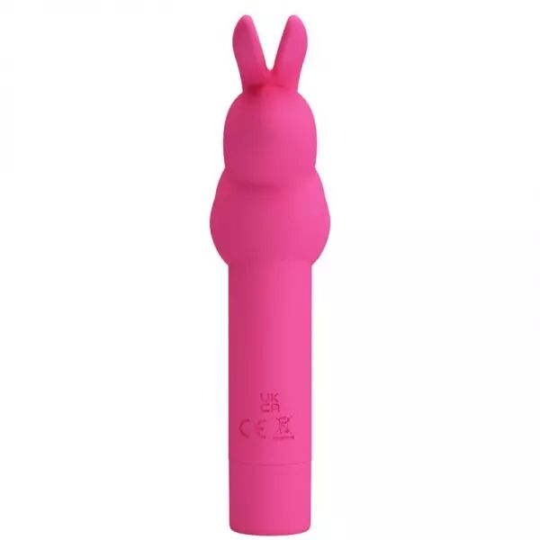 PRETTY LOVE - VIBRATEUR EN SILICONE LAPIN GERARDO FUSCHIA
