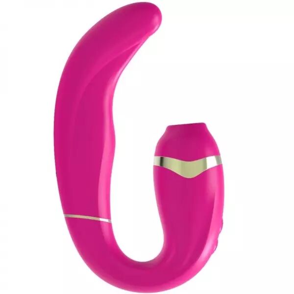 ADRIEN LASTIC - MY�G CLITORIS SUCKER ET STIMULATEUR DE POINT G ROSE