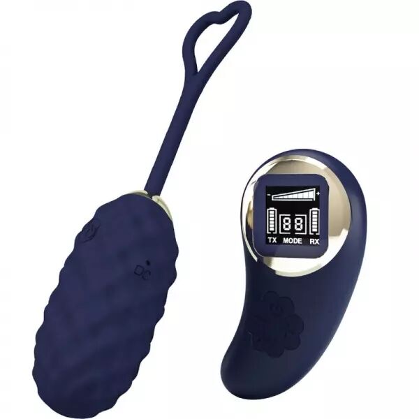 PRETTY LOVE - OEUF VIBRANT AVEC T�L�COMMANDE VIVIAN BLUE
