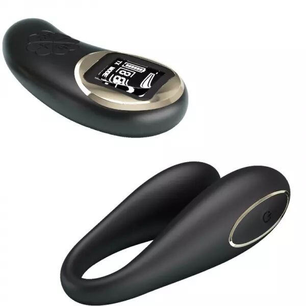 PRETTY LOVE - T�L�COMMANDE VIBRATEUR NATHAN DOUBLE PLAISIR