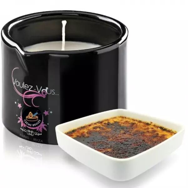 VOULEZ-VOUS - BOUGIE DE MASSAGE-CR�ME BRUL�E 120 ML