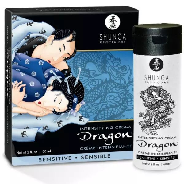SHUNGA - CR�ME DRAGON SENSIBLE POUR COUPLES