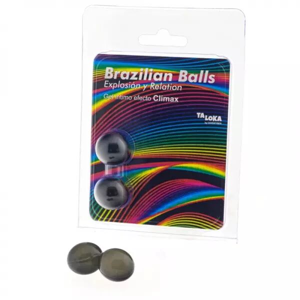 TALOKA - 2 BOULES BR�SILIENNES GEL EXCITANT EFFET CLIMAX