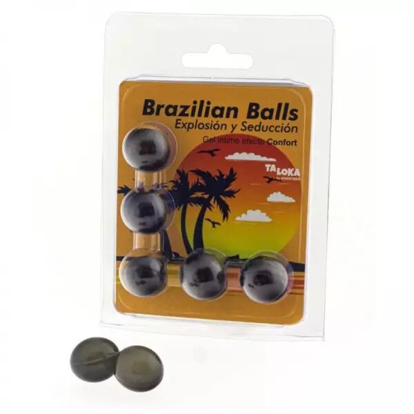 TALOKA - 5 BALLES BR�SILIENNES GEL EXCITANT EFFET CONFORT
