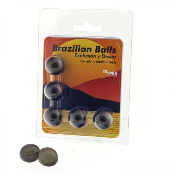 TALOKA - 5 BOULES BR�SILIENNES GEL EXCITANT EFFET FRAIS