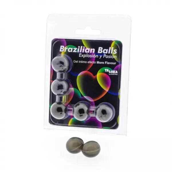 TALOKA - 5 BOULES BR�SILIENNES PLUS DEFFET DE SAVEUR GEL EXCITANT