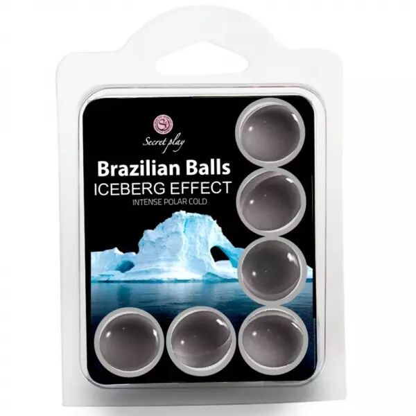 SECRET PLAY SET 6 BALLES BR�SILIENNES EFFET ICEBERG