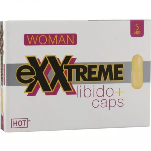 HOT - EXXTREME LIBIDO CAPS FEMME 5 PCS