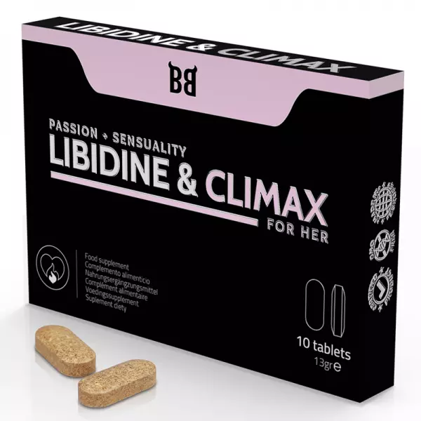 BLACK BULL - AUGMENTATION DE LIBIDINE ET CLIMAX L BIDO POUR FEMMES 10 G�LULES