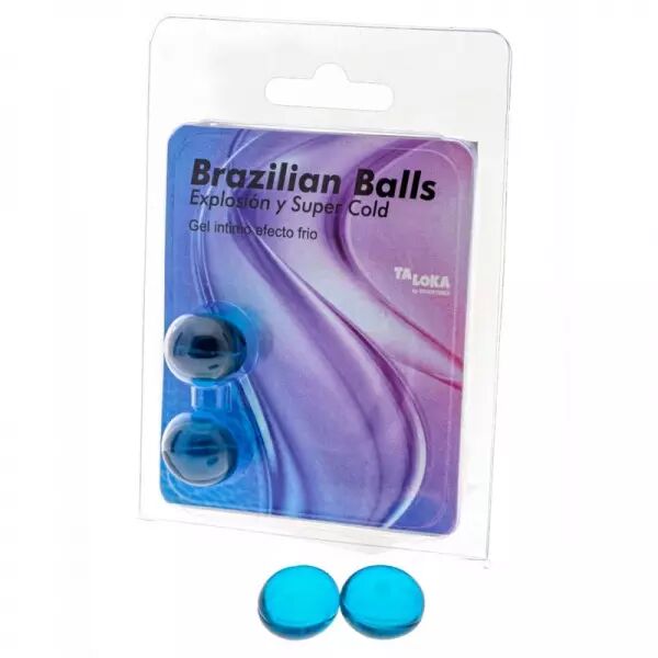 TALOKA - 2 BOULES BR�SILIENNES GEL EXCITANT EFFET FROID