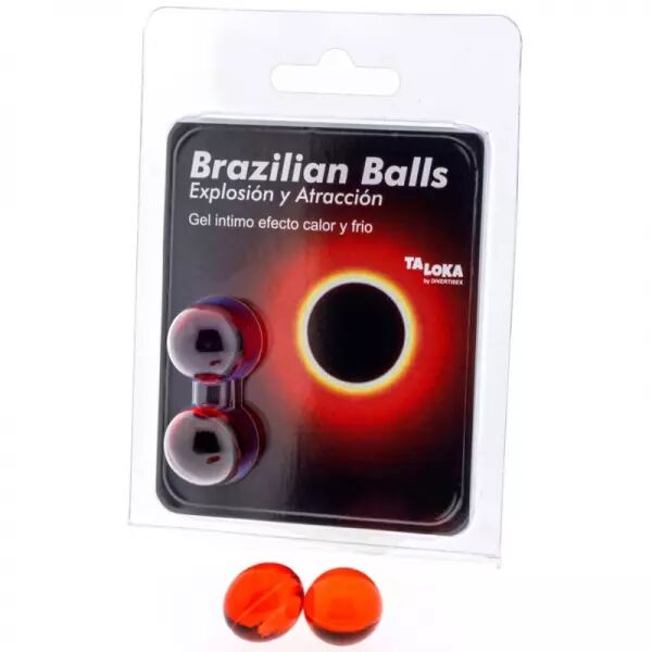 TALOKA - 2 BOULES BR�SILIENNES GEL EXCITANT EFFET CHAUD & FROID