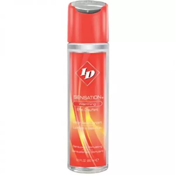 ID SENSATION - LUBRIFIANT BASE D'EAU  EFFET CHALEUR 250 ML