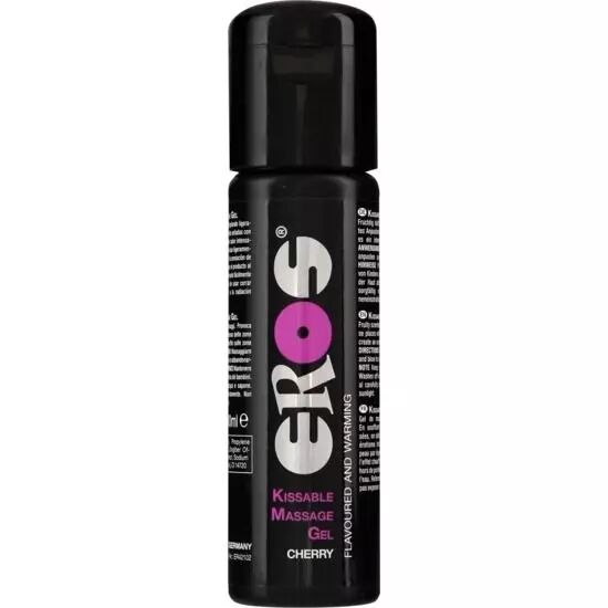 EROS - HUILE DE MASSAGE EFFET CHALEUR CERISE KISSABLE 100 ML