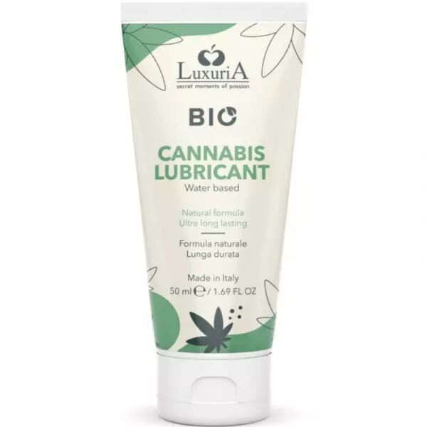 INTIMATELINE - LUXURIA LUBRIFIANT BASE D'EAU BIO CANNABIS 50 ML