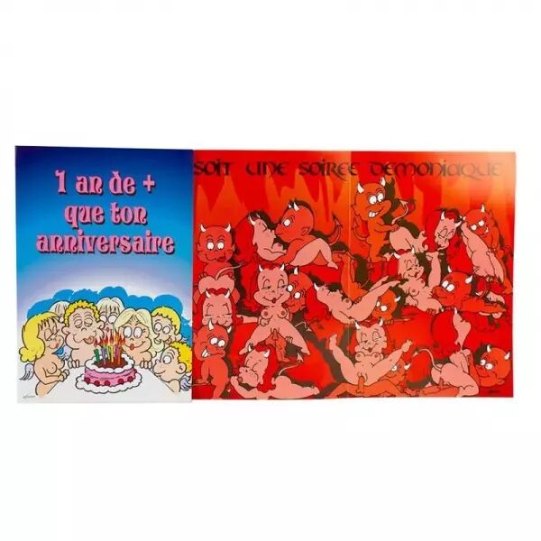 FEMARVI - CARTE DANNIVERSAIRE DIABLE /FR