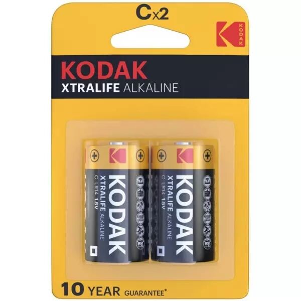 KODAK - PILES ALCALINES XTRALIFE CX 2 UNIT�S