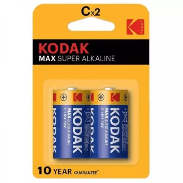 KODAK - PILE ALCALINE MAX C LR14 2 UNIT�
