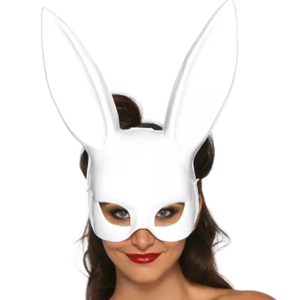 LEG AVENUE - MASQUERADE MASQUE DE LAPIN BLANC