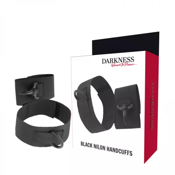 DARKNESS - MENOTTES EN NYLON POUR D�BUTANTS