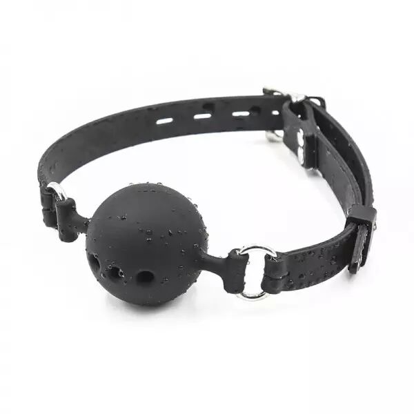OHMAMA FETISH - B�ILLON � BOULE EN SILICONE RESPIRANT TAILLE M