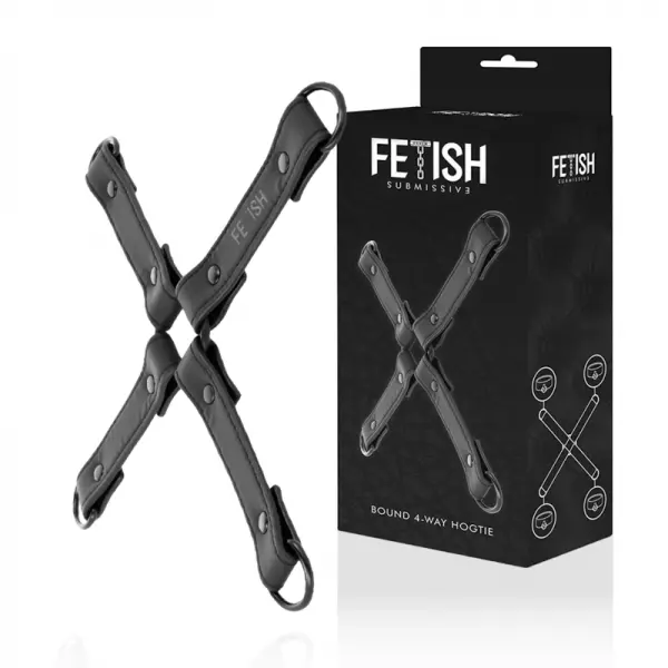 FETISH SUBMISSIVE - UNION DE MENOTTES EN CUIR V�GAN