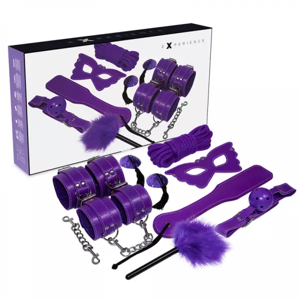 EXPERIENCE - KIT F�TICHE BDSM S�RIE VIOLET