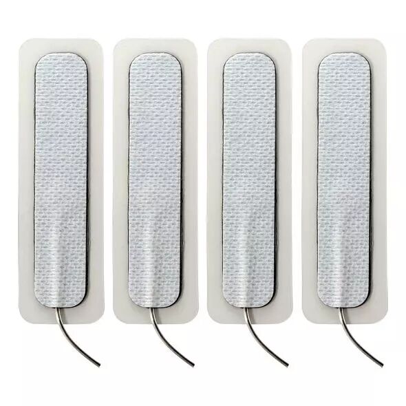 ELECTRASTIM - 4 X TAMPONS AUTO-ADH�SIFS LONGS 1.5 CM X 7.5 CM