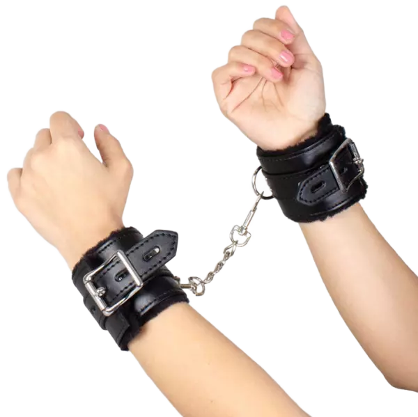SECRETPLAY - MENOTTES DE BONDAGE NOIRES COLLECTION BDSM